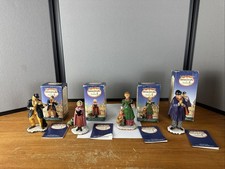 Bristol Falls Fontanini Carolers Society Lot Of 4 Figures In Boxes With Stories picture