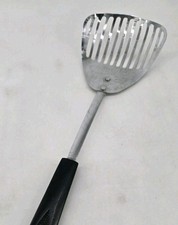 Kitchamajig Ekco Chromium Plated Slotted Spoon Utensil Cooking Tool Spatula USA picture
