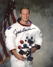 JACK LOUSMA SIGNED AUTOGRAPHED 8x10 PHOTO SKYLAB 3 ASTRONAUT NASA BECKETT BAS picture