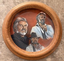 Kenny Rogers by Glenice Celebrity Impressions Limited Edition 1321/5000 Plate picture