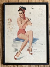 Vintage Freeman Elliott 1949 Pinup 