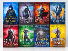 Throne of Glass Series by Sarah J. Maas 1-8 Books FULL SET Brand New Sealed picture