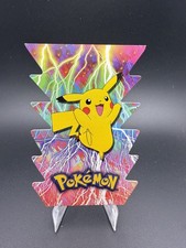 Topps Pokémon 2001 Stage Two Pikachu #25 Die-Cut Embossed Card 5/18 picture