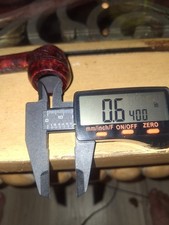 NOS MEDICO Vintage Tobacco pipe.  Carved billiard 40+ Years Old picture