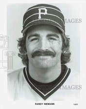 1983 Press Photo Pittsburgh Pirates Baseball Player Randy Niemann - lrs28322 picture