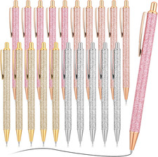 20 Pcs Fancy Glitter Ballpoint Pens for Women Girls | Retractable picture