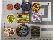 Lot 10+ Vintage BSA Patches 1985 Jamboree Murray Bicycles Floodwood Sabattis NY picture