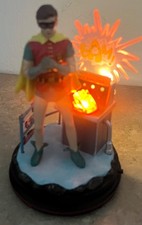 Batman Classic TV Series Illuminated “Robin “Figurine by The Bradford Exchange picture