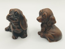 Vintage Priory Castings Dachshund & Bassett Hound Figures B picture