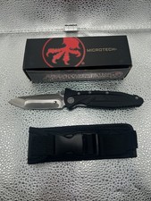 Microtech SOCOM Delta Black Handle Tanto D2 Blade picture