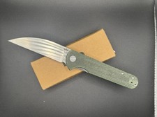Beyond EDC BEDC-2107 14c28n Wharncliffe Blade OD Green Micarta picture