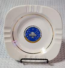 Ceramic Ashtray USS Dwight D. Eisenhower CVN-69, Vintage Ship Ashtray picture