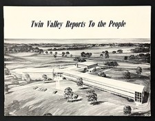 1955 Twin Valley Pennsylvania PA School System Report Teachers Vintage Book picture