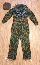 RARE Military Tajikistan's Opposition Russian Woodland Camo Uniform Set M size picture