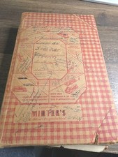 1938 School Book Society Faces The Future. Handwritten Notes. Culture, History picture