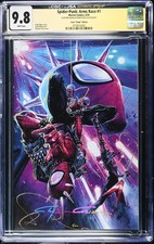 Spider-Punk: Arms Race #1 - CGC 9.8 1/1 - Clayton Crain Rainbow Auto Virgin LTD picture