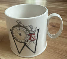 Anthropologie Florence Balducci Initial Alphabet Monogram W Mug Cup Coffee Tea picture