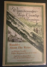 RARE 1923 LAKE WINNIPESAUKEE BOOK & OTHER NEW HAMPSHIRE MEMORABILIA picture