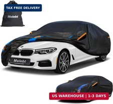 Custom Fit Car Cover for BMW 5 Series 528i 530i 535i 540i M5 M550i M550, Upgrade picture