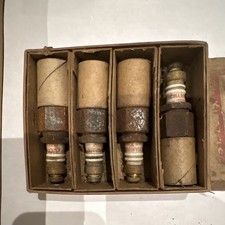 Vintage Champion Spark Plug (4) With Original Box Ford 1900-20’s picture