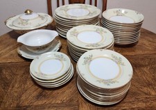 1950s Meito Japanese China Hand Painted Dishes picture