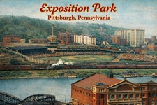 EXPOSITION PARK - Pittsburgh, Pennsylvania MODERN Postcard Baseball Stadium D402 picture