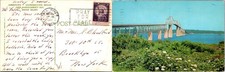 Jamestown Saunderstown Bridge, RI. Postcards used 54257 picture