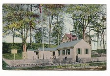c1910 Ye Old Peterborn School House, Newton Street, Brookline, MA. Unposted picture