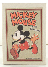 Mickey Mouse and Friends Retro Toy Collection Wind-Up Tin Toy New in Box Works picture