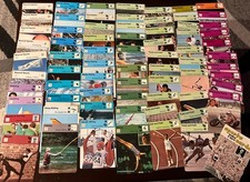 94 Lot Of 1977 Sportscaster lot of different sports cards, Mainly Olympic picture