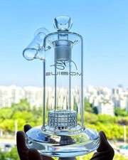 Percolator matrix tire Glass Water Pipe Helix rig Hookah 18mm shisha tobacco picture