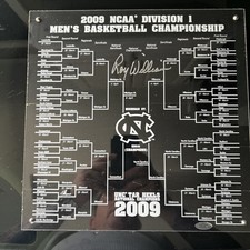 Roy Williams Signed/Auto 12x12 Piece Of UNC 2009 Championship Court Steiner COA picture