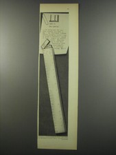 1955 Dunhill Foot-Rule Lighter Advertisement - Dunhill goes to new lengths picture