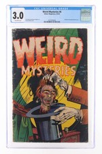 Weird Mysteries #6 - Gilmor Magazines 1953 CGC 3.0 Shrunken decapitated head cov picture