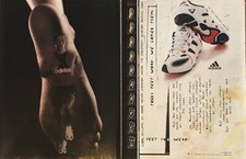 1997 Adidas Equipment Salvation Running Shoe PRINT AD Todd Williams VTG 1990s picture
