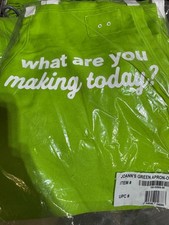 Joann's Fabric Employee Apron What Are You Making Today? One Size Brand New picture