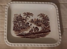 Vintage La Cartuja de Sevilla Trinket Tray or Soap Dish Made In Spain 5.5