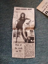 Sk153 Ephemera 1967 Picture  Raquel Welch Fathom picture