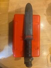 VERY RARE WWII KA-BAR MK Il P NORD-4723 BM Co. 3 YP Field Knife w/sheath picture