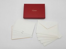 Cartier Stationary Letter Cards And Envelopes Unused Collectible Do0726wxde picture