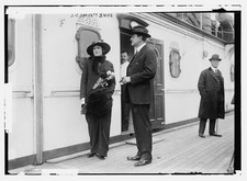 Photo:James Keteltas Hackett Beatrice Beckley 1910s Ship Deck Portrait picture