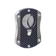 Lotus Deception Cigar Cutter Chrome Twin Blade Compact Metal Housing Cut403CF picture