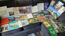 Lot of Vintage European Road Maps and Tourist Travel Guides - NO DUPLICATES picture