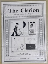 Antique - The Clarion Magazine May 1926, EAST HIGH SCHOOL, Rochester, NY picture