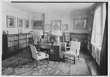 Photo:New York City NY Chester Dale Residence Library 1920s 79th St picture