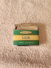 Salem Vintage Cigarette Lighter Green/White Japan picture