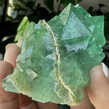 Riemvasmaak Fluorite W Yellow Cubed Vein picture