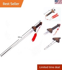Stunning 25-Inch Stainless Steel Kung Fu Sword - Perfect for Tai Chi Practice picture