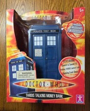 Doctor Who TARDIS Talking Money Bank Character Options #01620 NEW UNOPENED picture