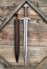 Hand Forged Medieval Sword with Rosewood Handle | 32